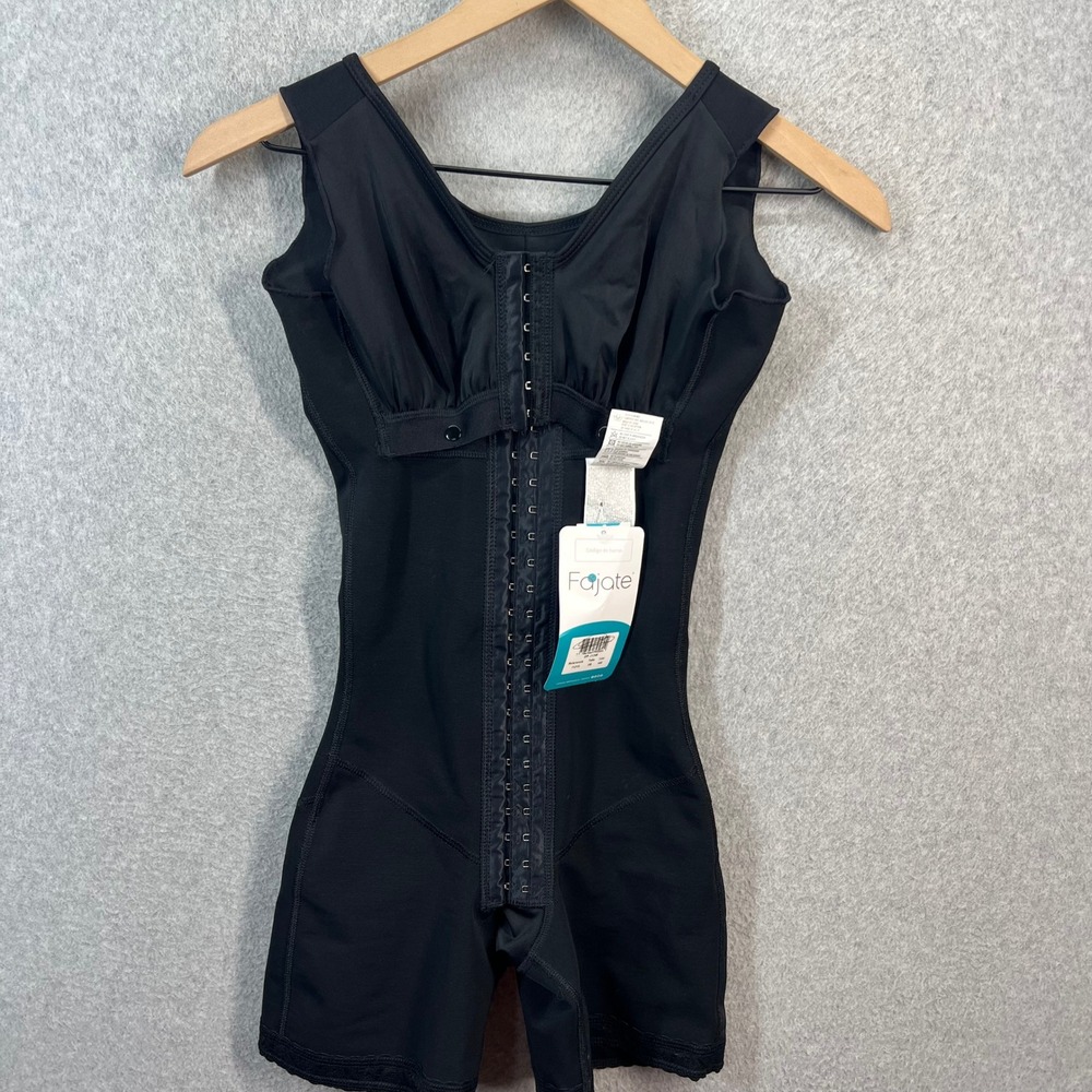 Fajate 11215 Women Black High Compression Body Shaper Faja XS Post‎ Surgery NWT